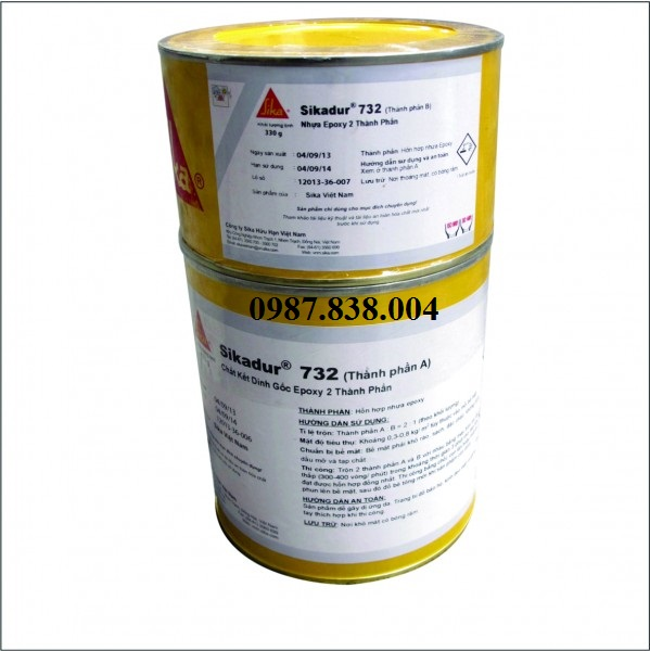 SIKADUR 732- Chất kết dính gốc nhựa epoxy 2 thành phần 