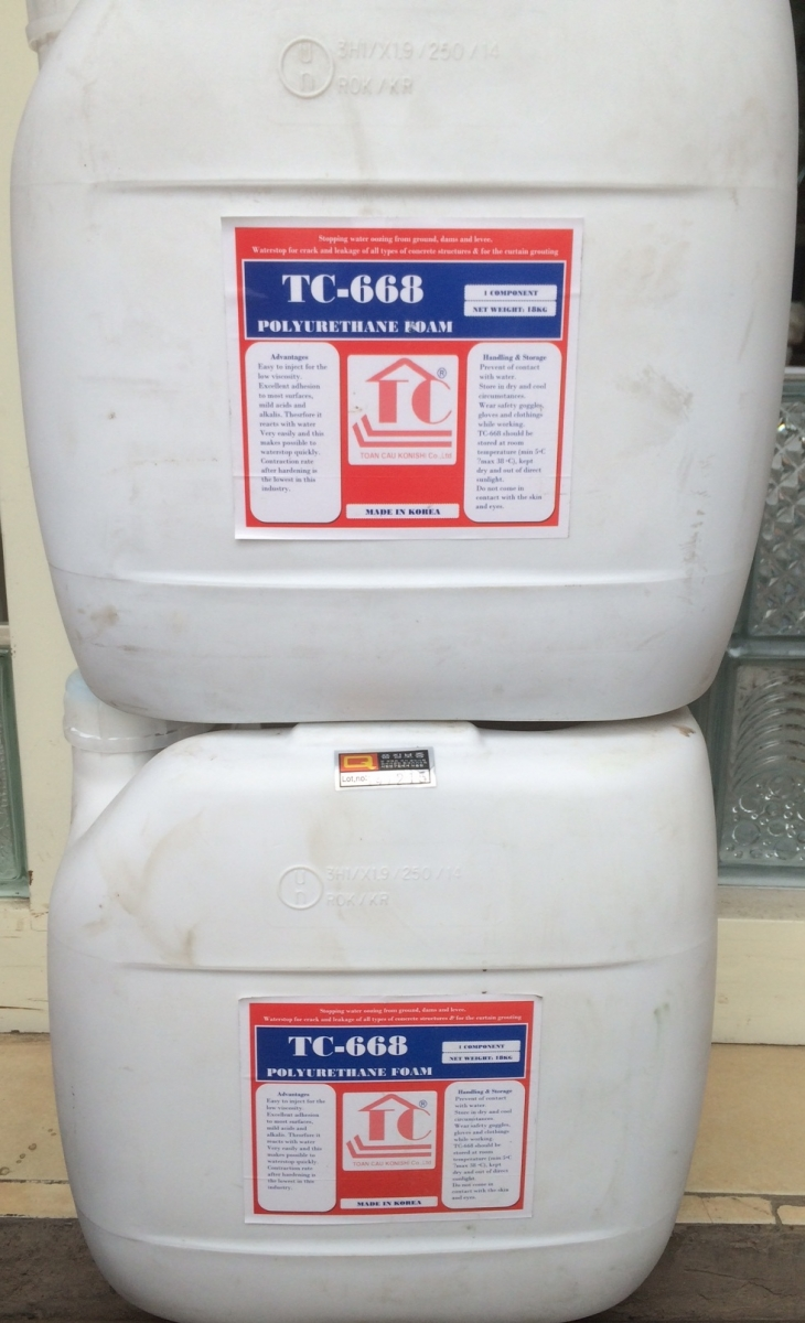 TC 668 (18kg) - Keo PU trương nở ( Polyurethane Foam)